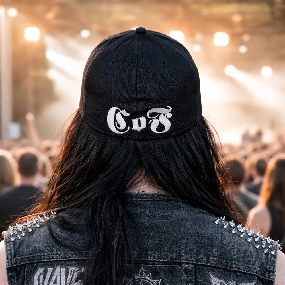 Cradle Of Filth Dragon Cap/ COF Logo On Back Baseball Cap