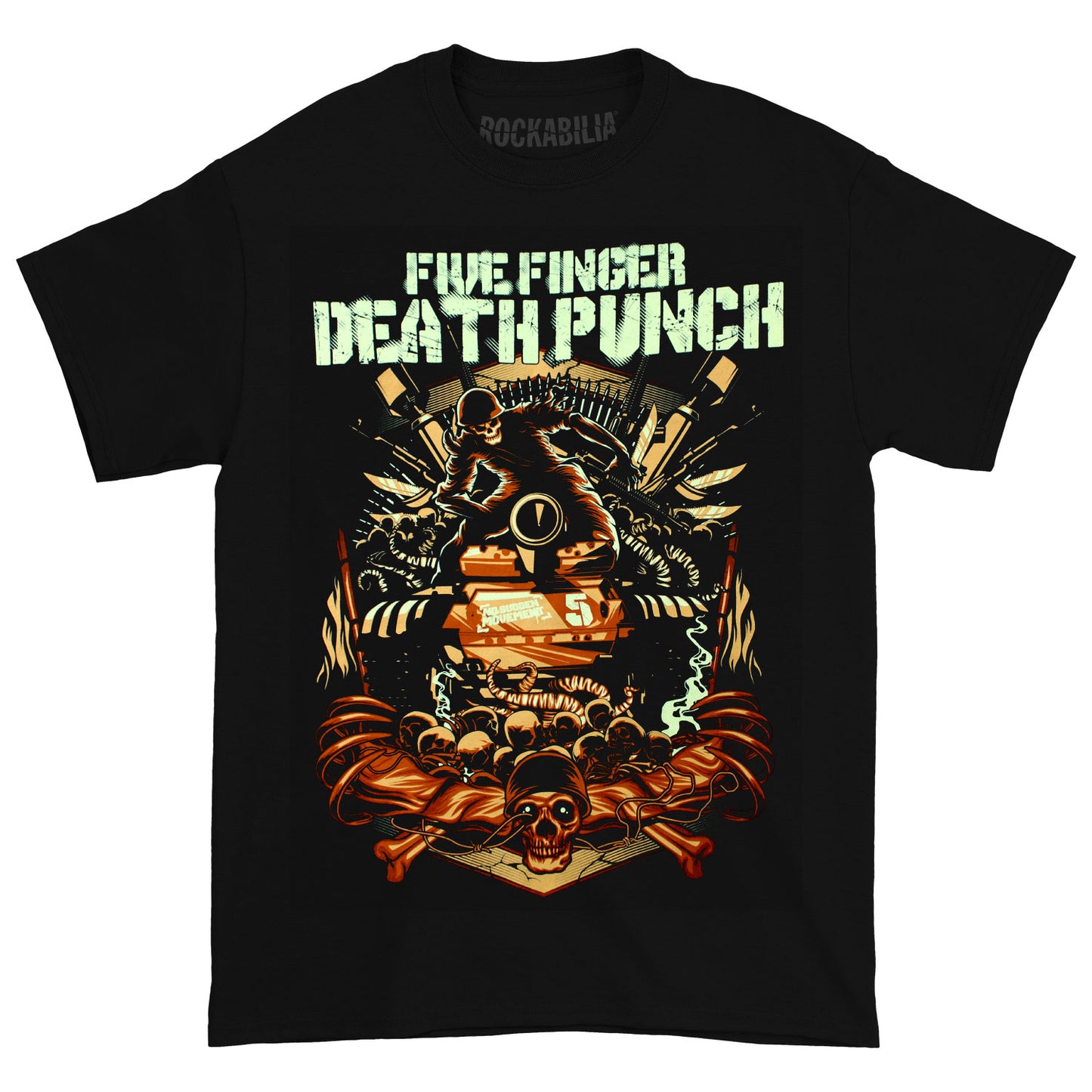 Five Finger Death Punch No Sudden Movement 2016 Tour Dates United Kingdom - Duluth, GA T-shirt