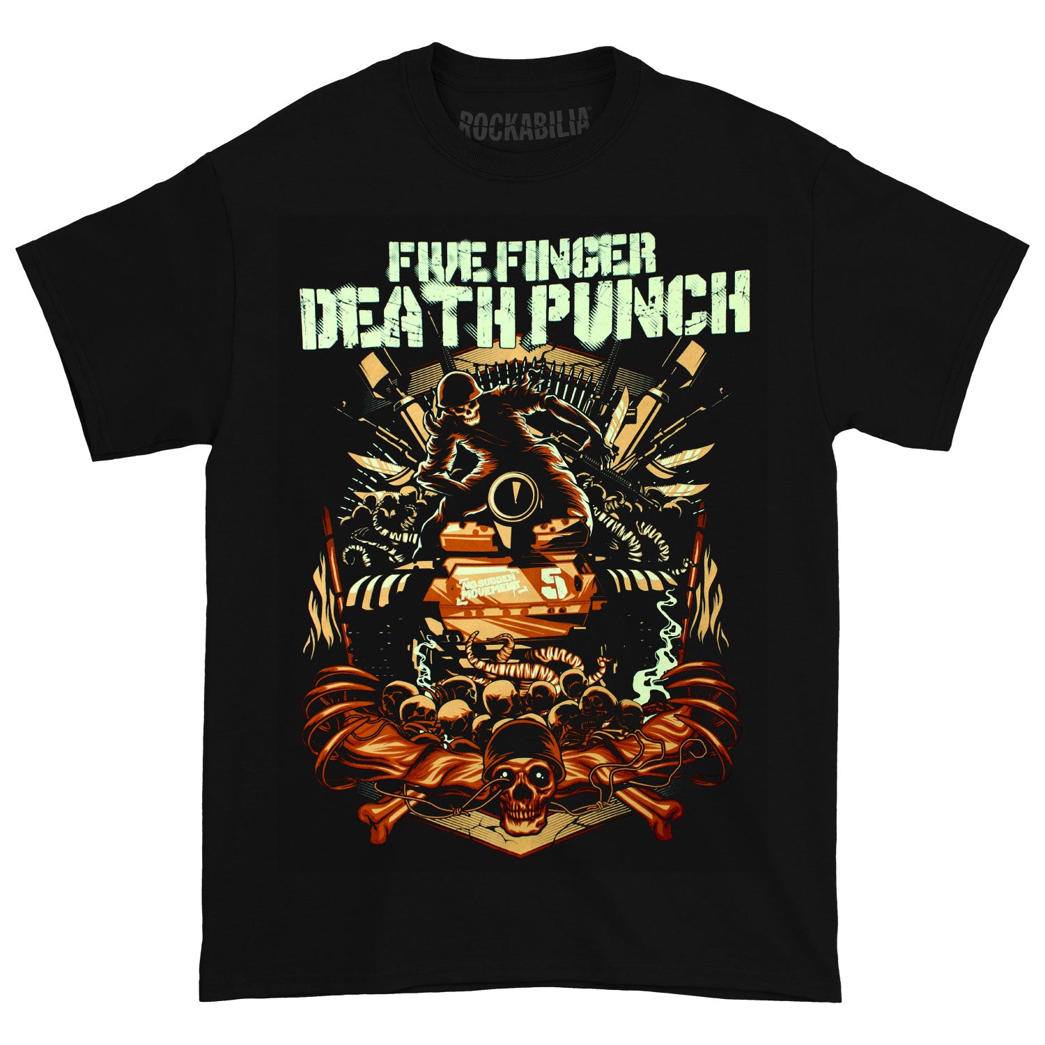 Five Finger Death Punch No Sudden Movement 2016 Tour Dates United Kingdom - Duluth, GA T-shirt