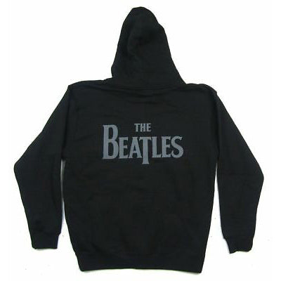 Beatles Apple Pocket Logo Zip Up Hoodie Zippered Hooded Sweatshirt ...