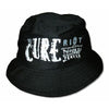 The Cure Riot 2014 Festival Shows Tour Black Bucket Hat Cap Bucket Cap