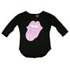 Pink Leopard 3/4 Sleeve Dolman Junior Top