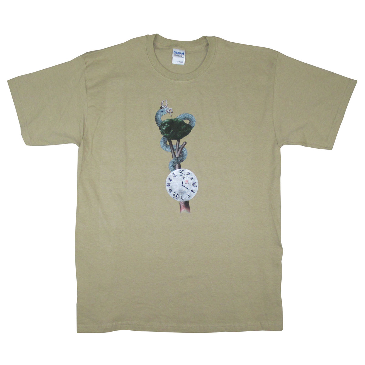 Crowded House Time On Earth Serpent T-shirt Front