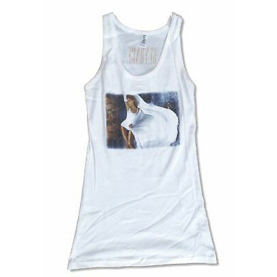 White Dress Womens Tank