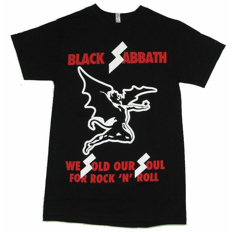 Black Sabbath We Sold Our Soul For Rock N Roll T-shirt Front