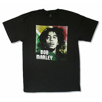 Bob Marley Rasta Portrait T-shirt Front