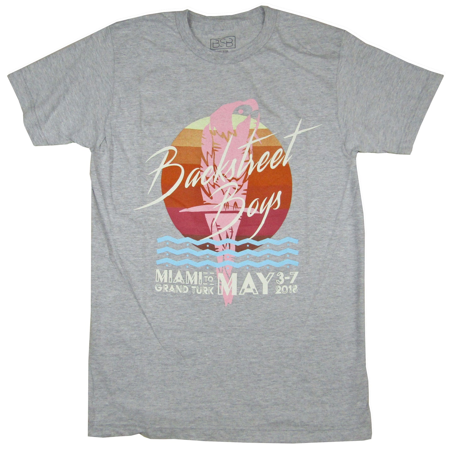 Cruise 2018 Miami To Grand Turk Heather T-shirt