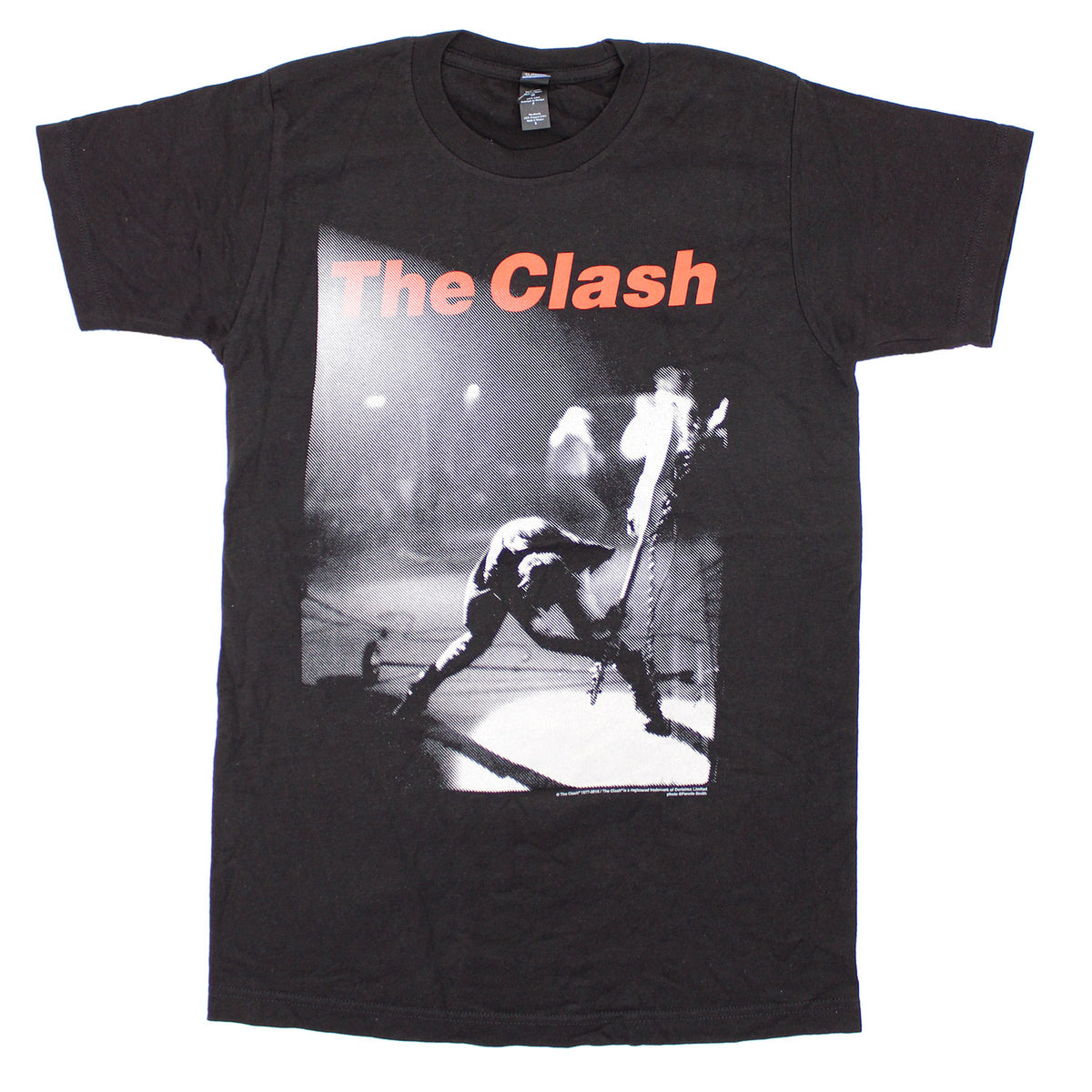 Clash Crashing London Calling Album Art T-shirt Front