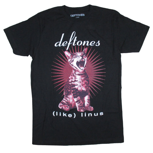 Deftones Cat Linus T-shirt Front