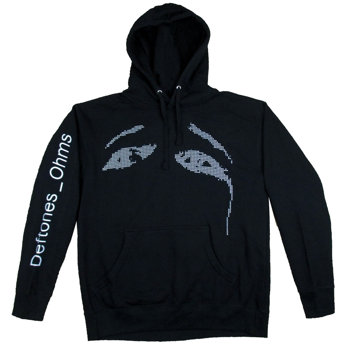 Deftones Eyes Pullover Hooded Sweatshirt Front