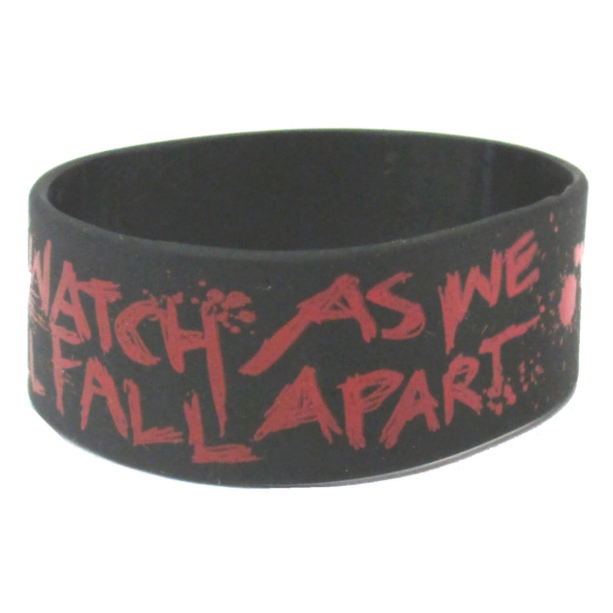 Hollywood Undead Watch As We All Fall Apart Silicone Wristband Rubber Bracelet Back