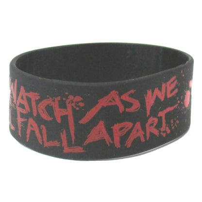 Hollywood Undead Watch As We All Fall Apart Silicone Wristband Rubber Bracelet Back