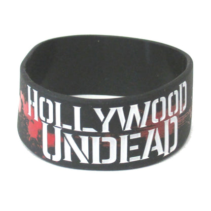 Hollywood Undead Watch As We All Fall Apart Silicone Wristband Rubber Bracelet Front