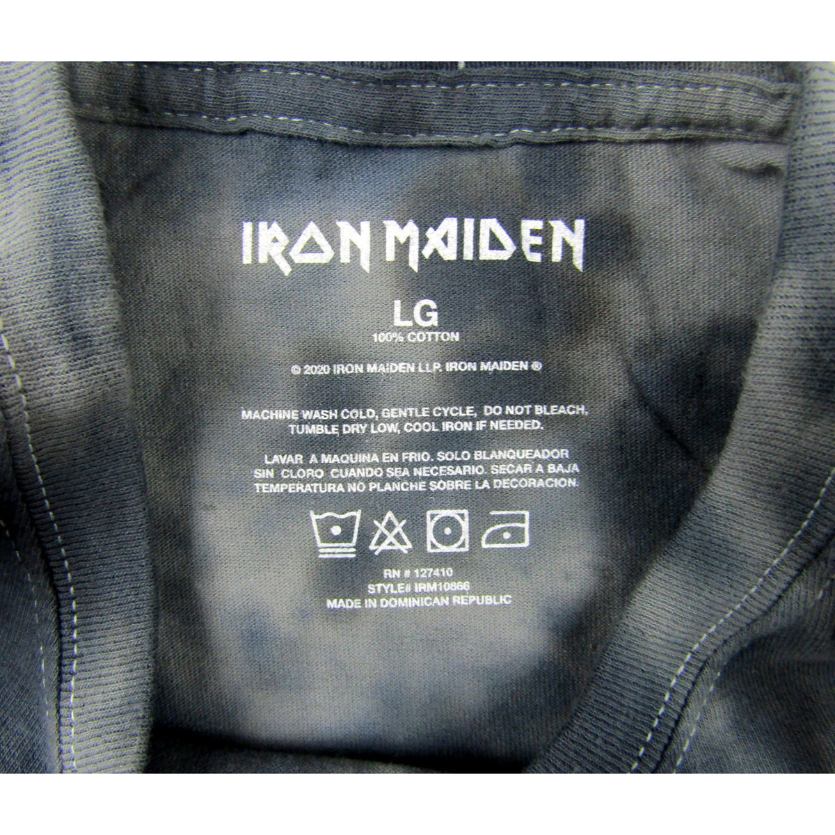 Iron Maiden A Real Dead One T-shirt Back