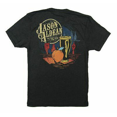 Jason Aldean Peach Tour T-shirt Back