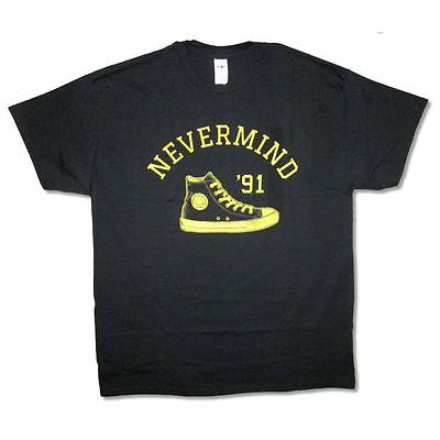 Nirvana Converse Sneaker Nevermind 1991 T-shirt