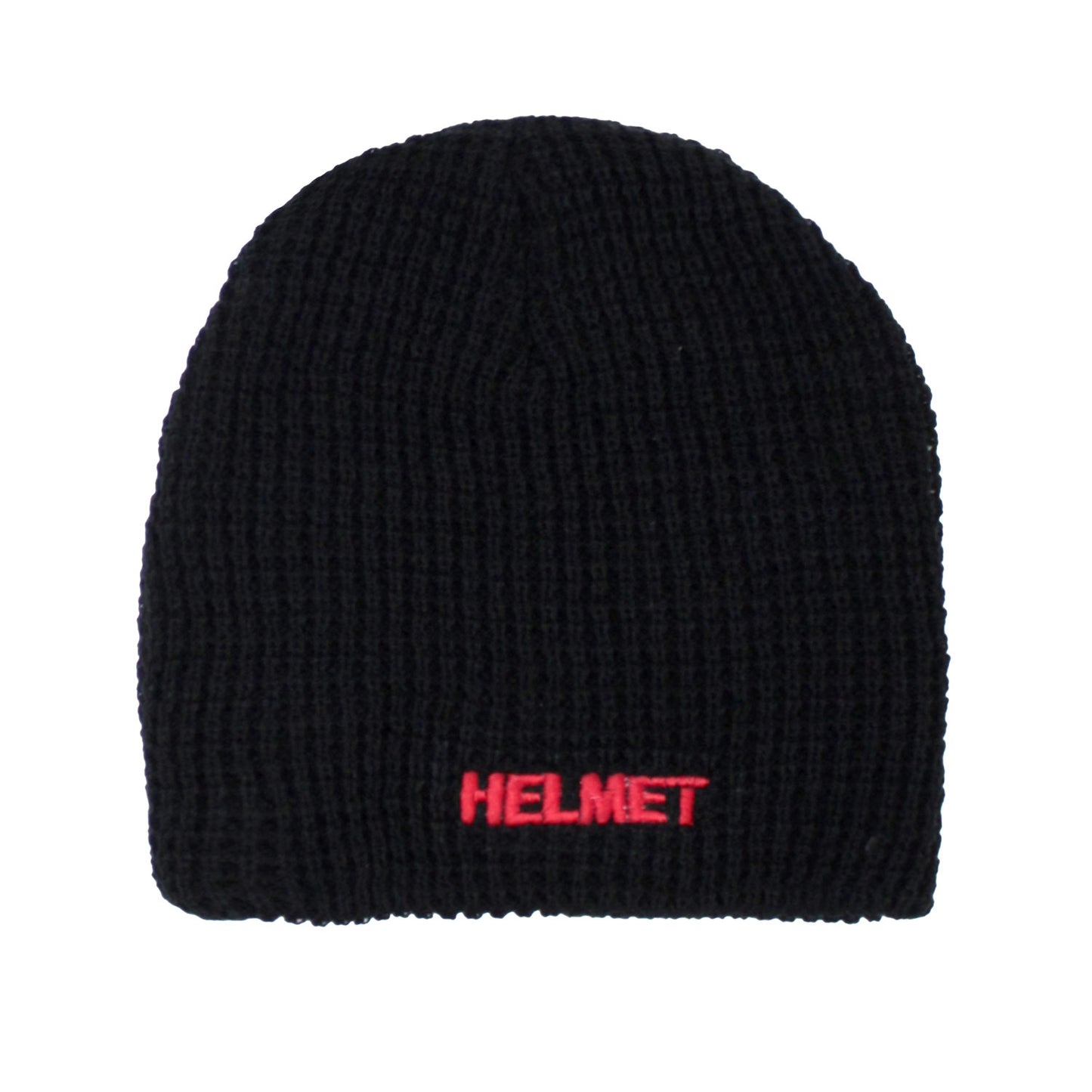 Red Logo Waffle Beanie Beanie