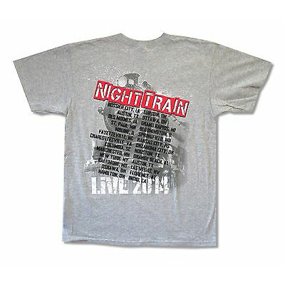 Jason Aldean Kick Photo 2014 Tour Heather Grey T-shirt T-shirt Back