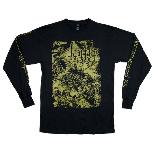 Lamb Of God New American Gospel Xx Longsleeve Long Sleeve Front