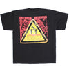 Flag Pentragram Mosh Warning Sign T-shirt