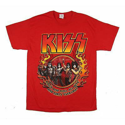 KISS Rock & Roll All Night Party Every Day T-shirt