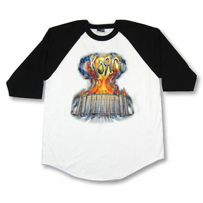Korn Rok N Roll Explosion Raglan Jersey T-shirt