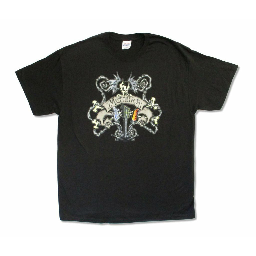 Metallica Wired Squindo Art Image T-shirt Front
