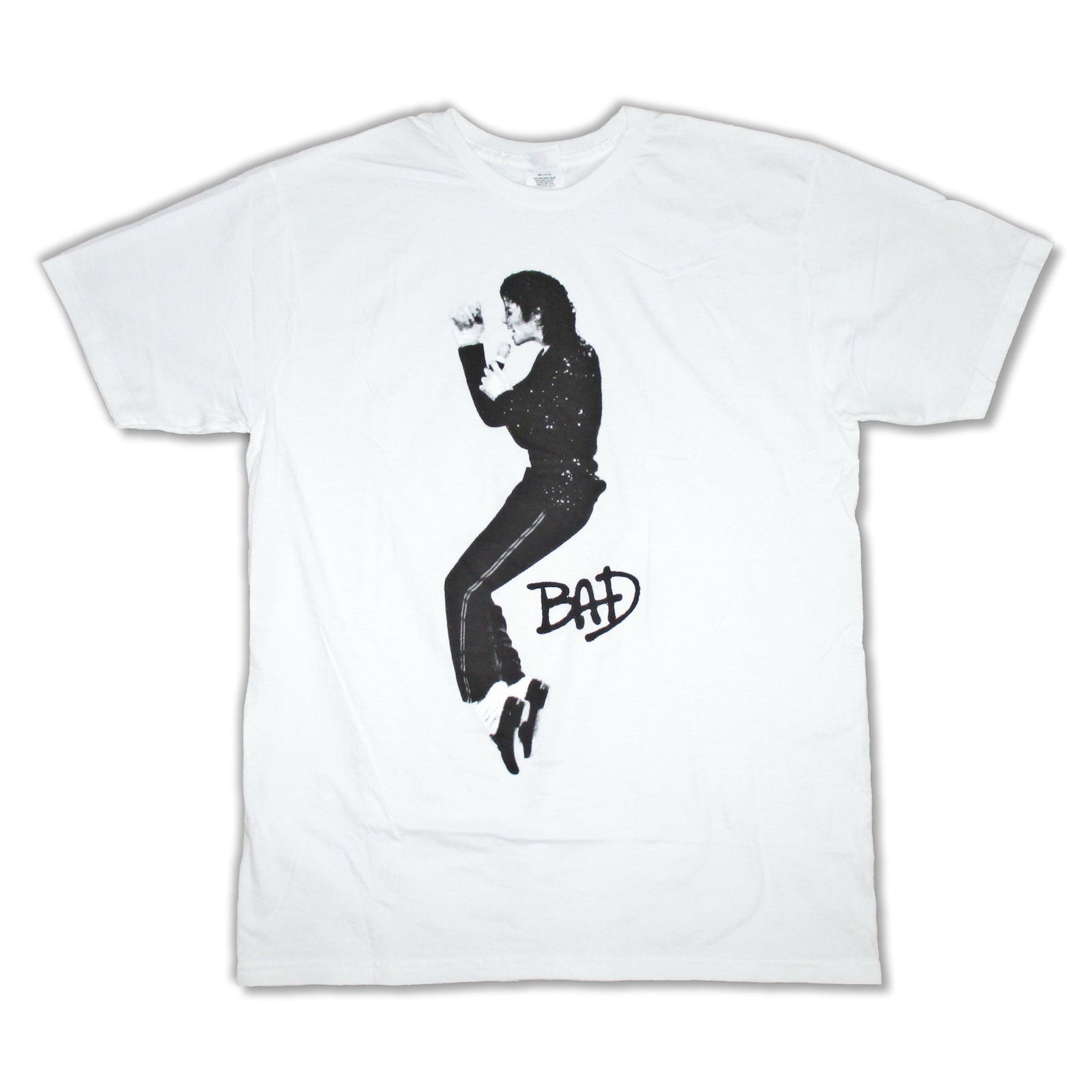 Michael Jackson Bad Black And White Photo T-shirt | Michael