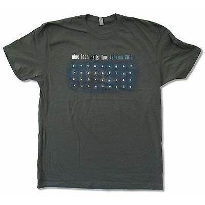2013年製 ナインインチネイルズ ライブ スタッフ Tシャツ Lサイズ Nine Inch Nails Live Teeth Tension 2013 Tour T-shirt | Nine Inch
