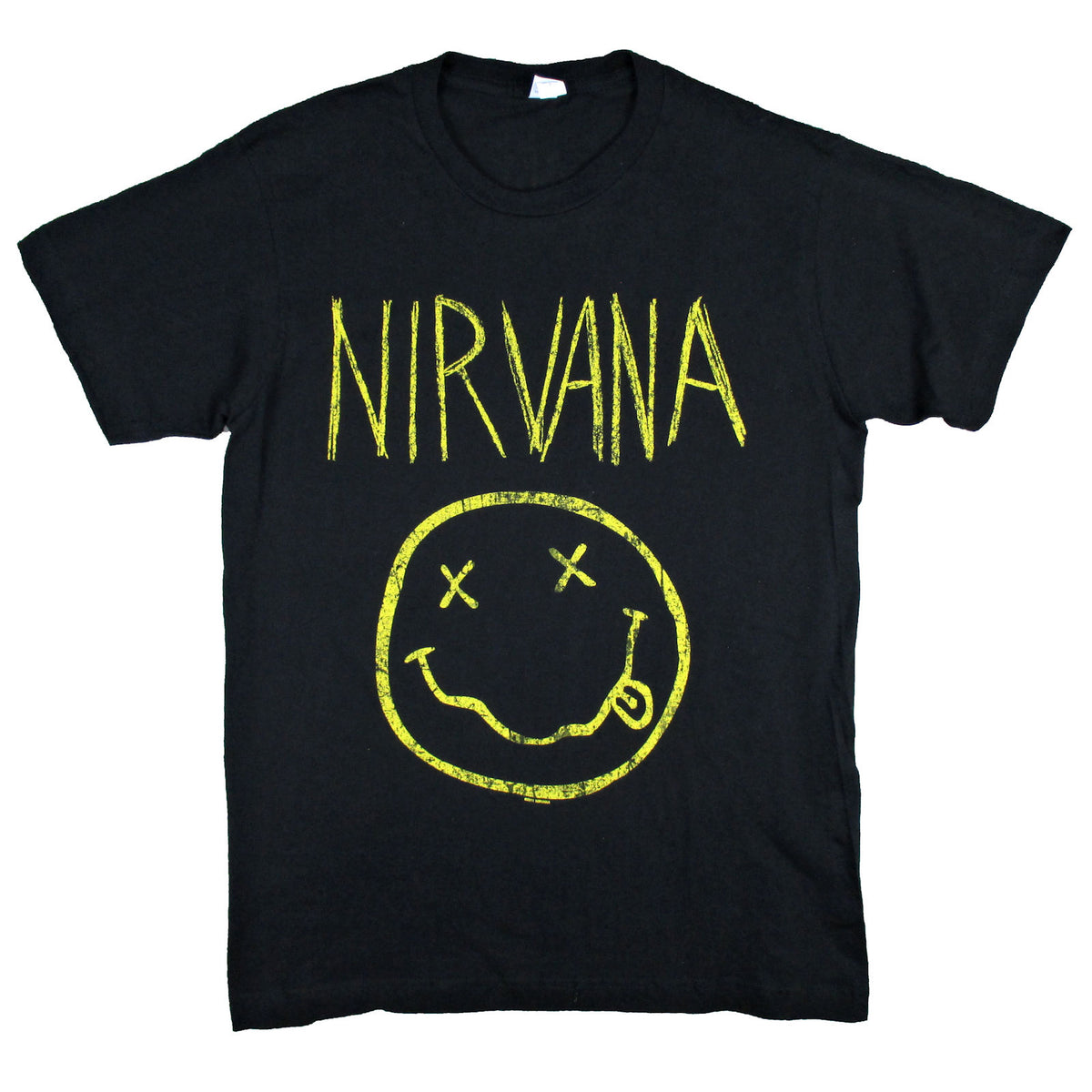 Nirvana Chalk Face T-shirt Front