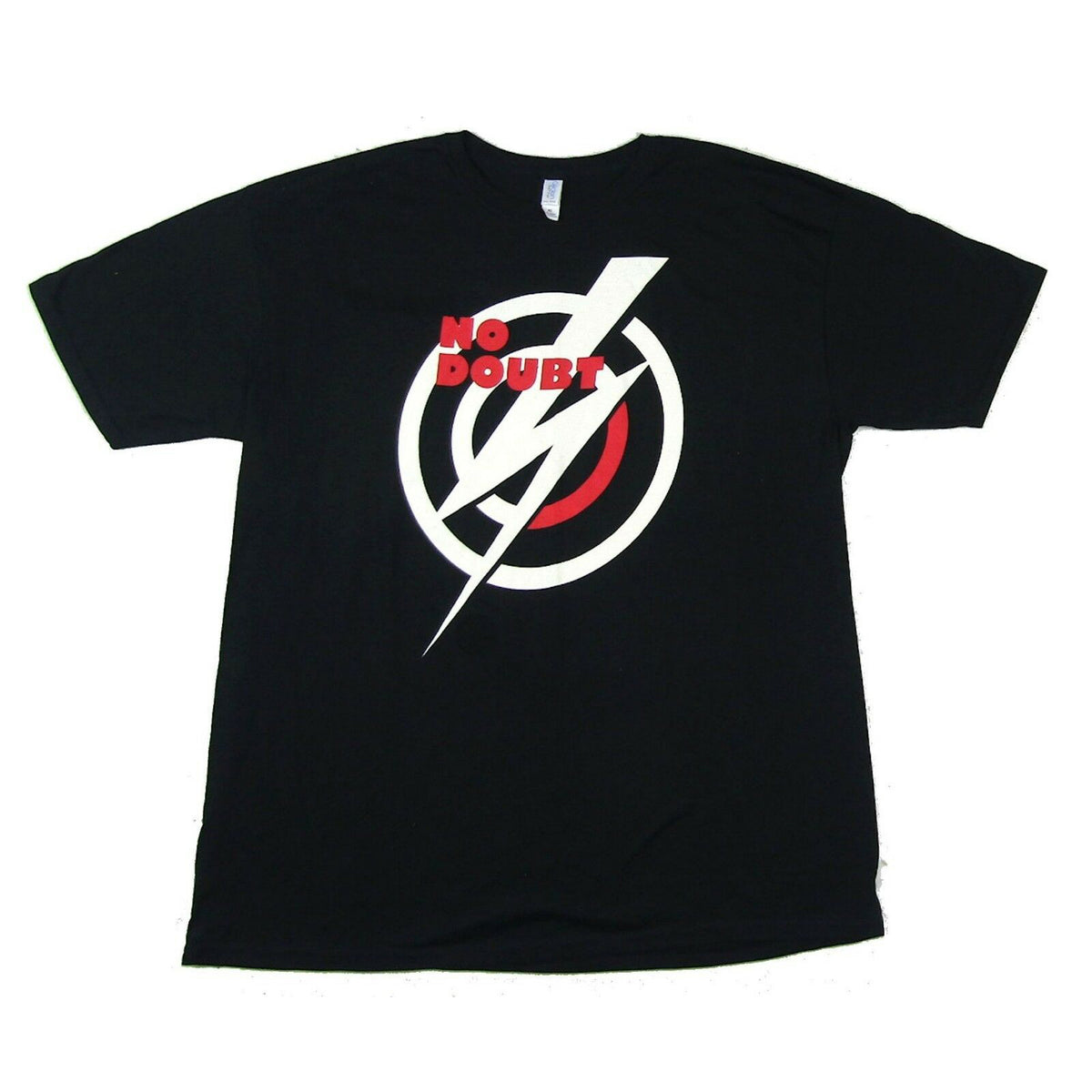 No Doubt Bolt Circle Logo T-shirt Front