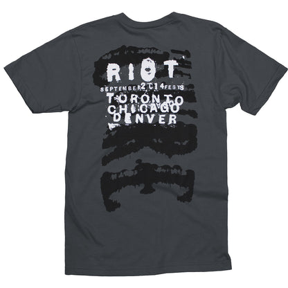 Riot Fest 2014 V-neck T-shirt