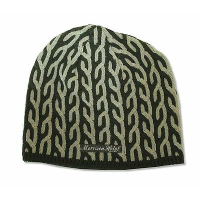 Doors Morrison Hotel Patterned Beanie Beanie Back