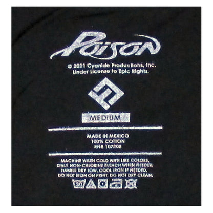 Poison Blue Background Group Photo T-shirt