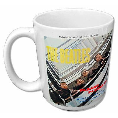 Beatles Please Please Me White Coffee Mug Coffee Mug Front