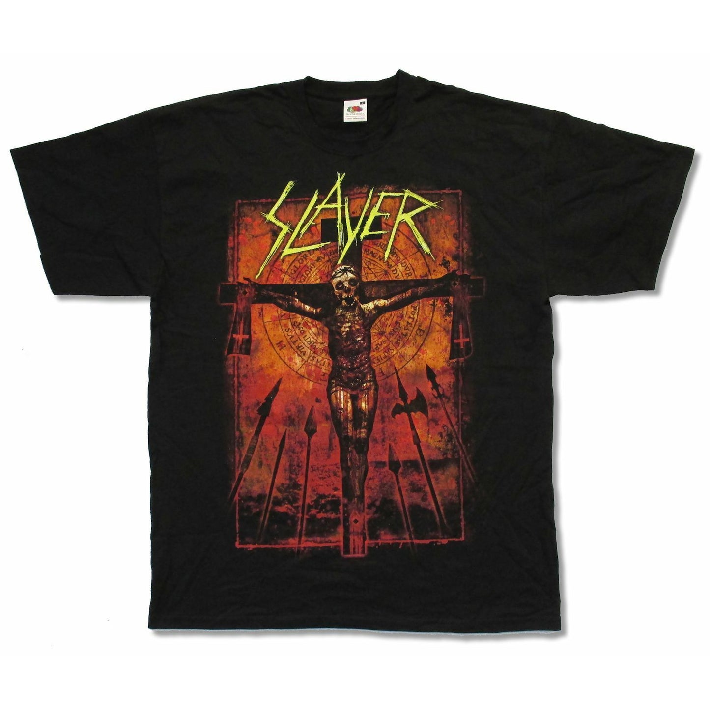 Slayer Crucified World 2012 Tour Europe Usa Uk-ct T-shirt