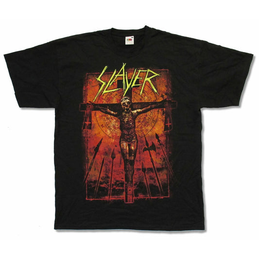Slayer Crucified World 2012 Tour Europe Usa Uk-ct T-shirt