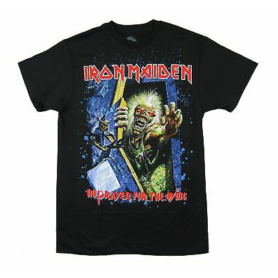 Iron Maiden No Prayer Splatter T-shirt Front