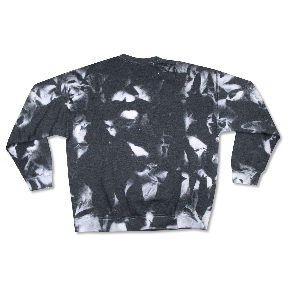 Rolling Stones Tattoo You Fire Tie Dye Crewneck Fleece Sweatshirt Sweatshirt Back