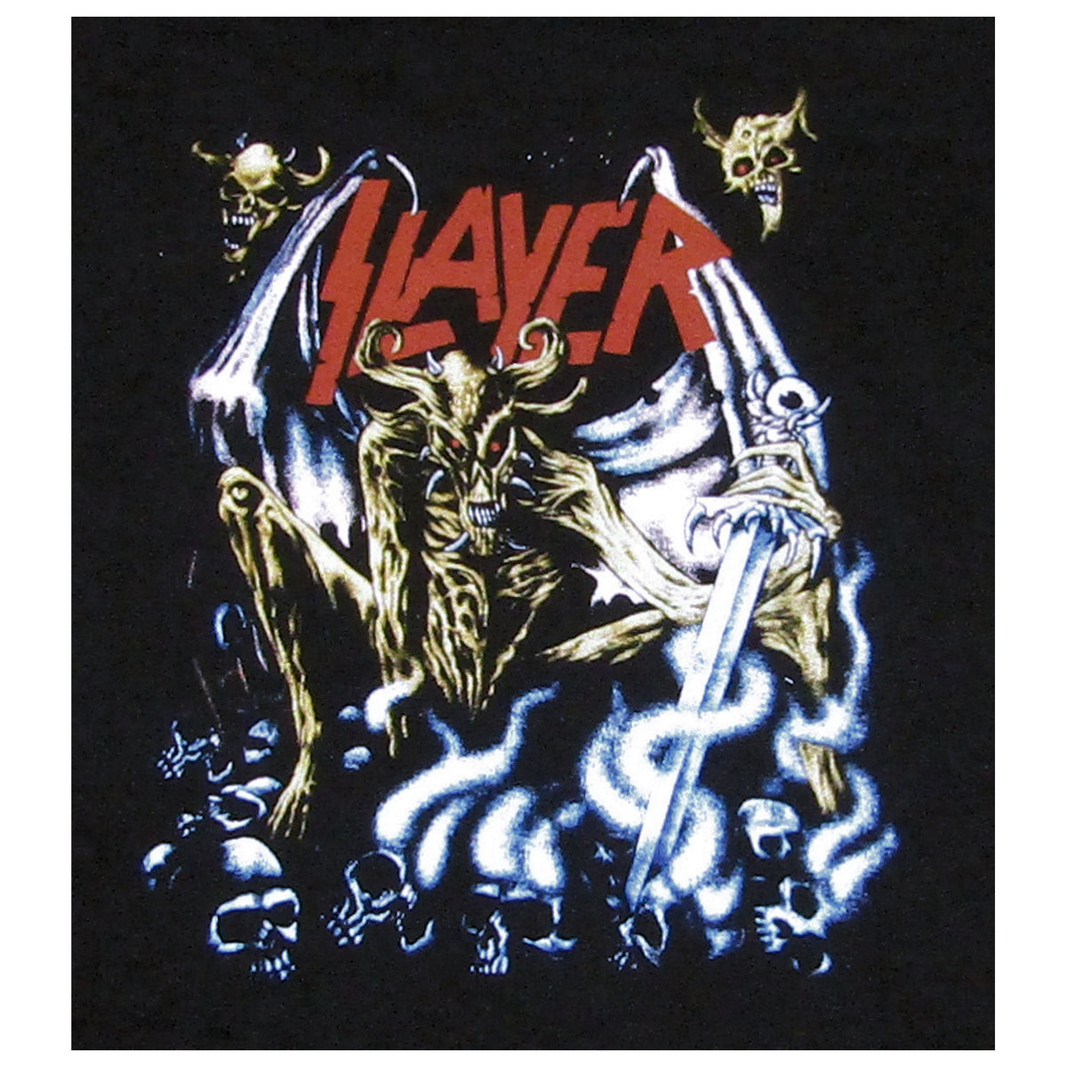 Slayer Demon Pullover Hooded Sweatshirt Back