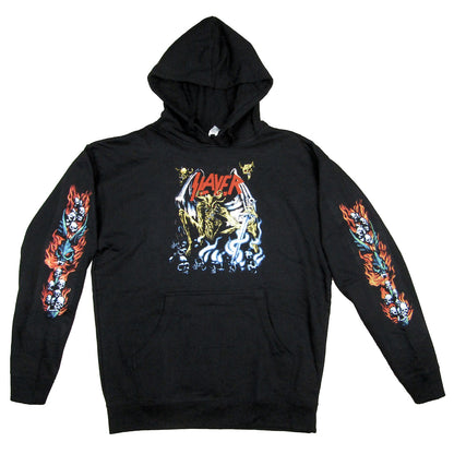 Slayer Demon Pullover Hooded Sweatshirt Front