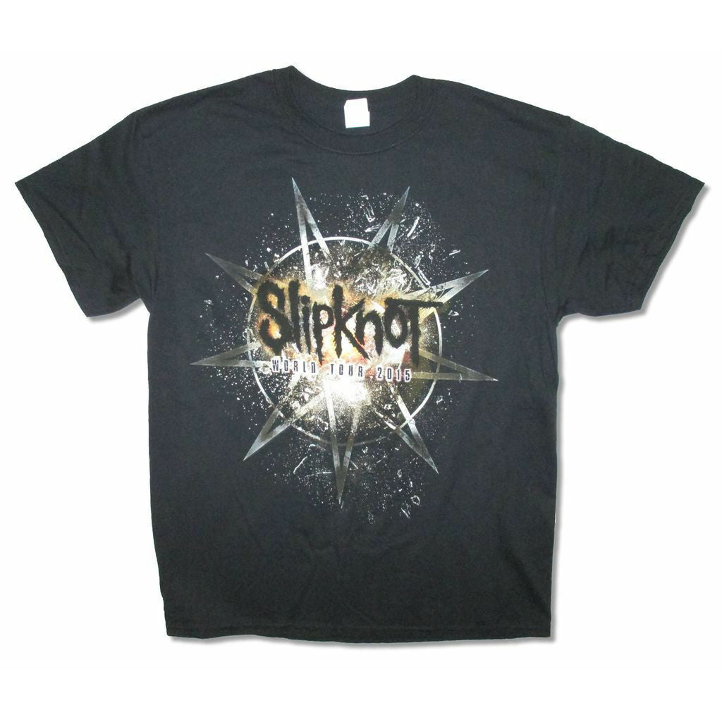 Slipknot Smashed 2015 World Tour T-shirt Front