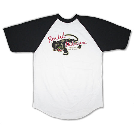 Panther American Rnr 3/4 Sleeve Raglan T-shirt