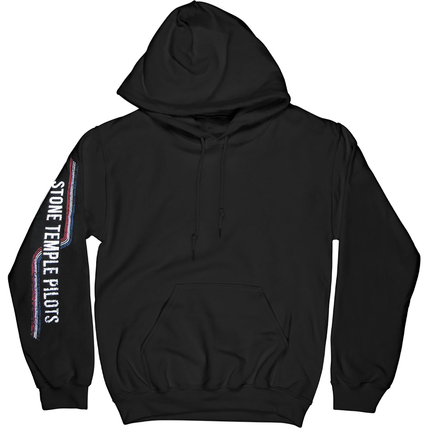 Stone Temple Pilots Stripes Pullover Hoodie Hooded Sweatshirt Front