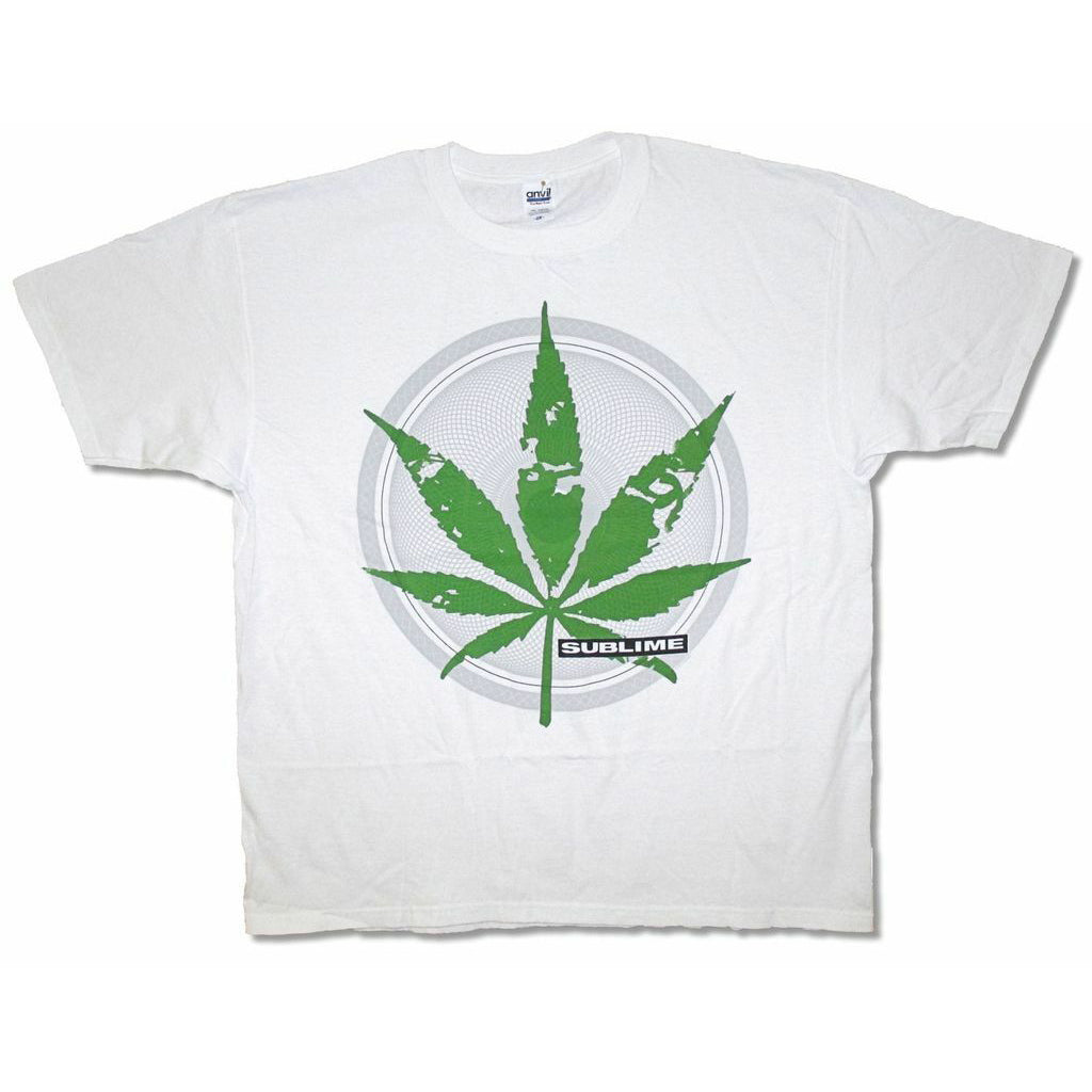 Giant Pot Leaf 420 Marijuana T-shirt