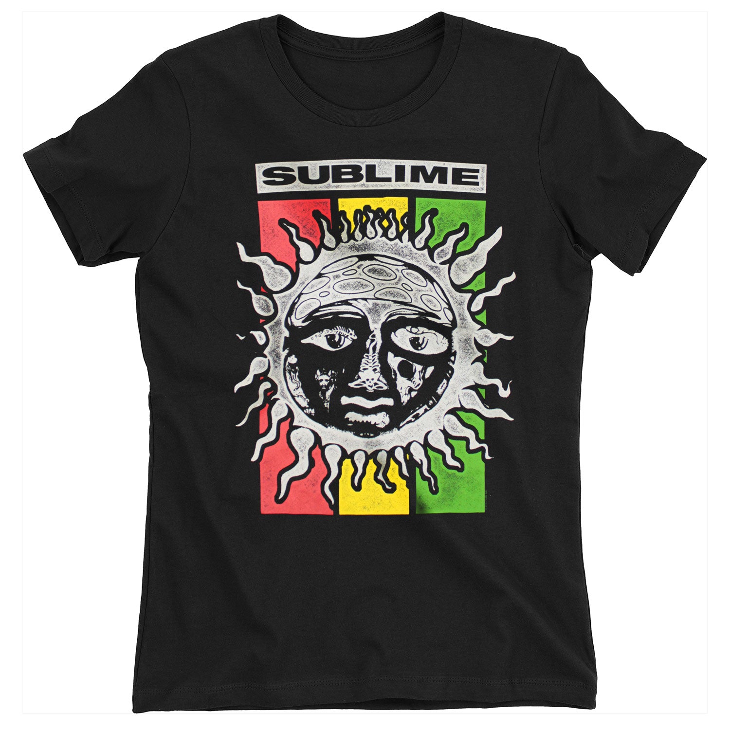 Sublime Rasta Colors Sun Freedom Junior Top