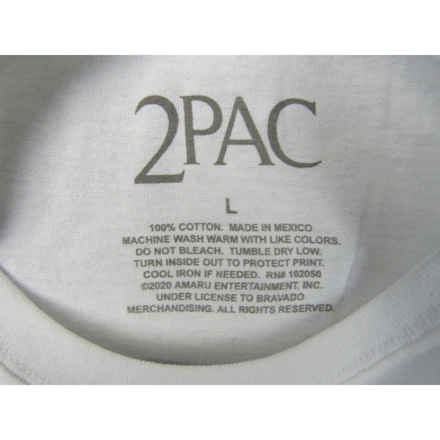 Tupac Keep Ya Head Up T-shirt Back