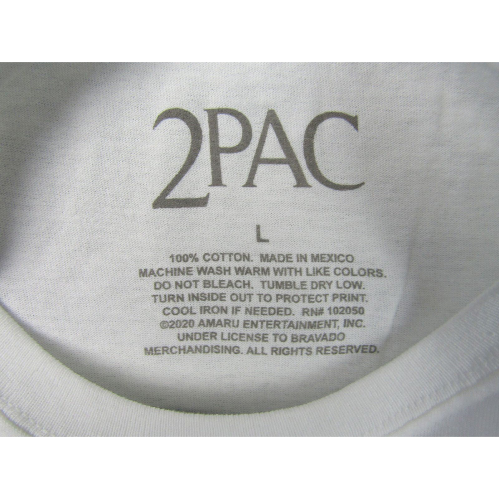 Tupac Keep Ya Head Up T-shirt Back
