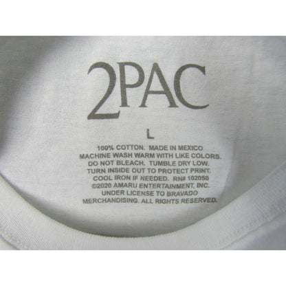 Tupac Keep Ya Head Up T-shirt Back