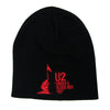 Under A Blood Red Sky Black Beanie Hat Beanie